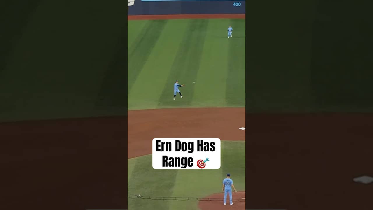 Ernie Clement makes a fantastic defensive play for the out ‼️ #MLB #BlueJays