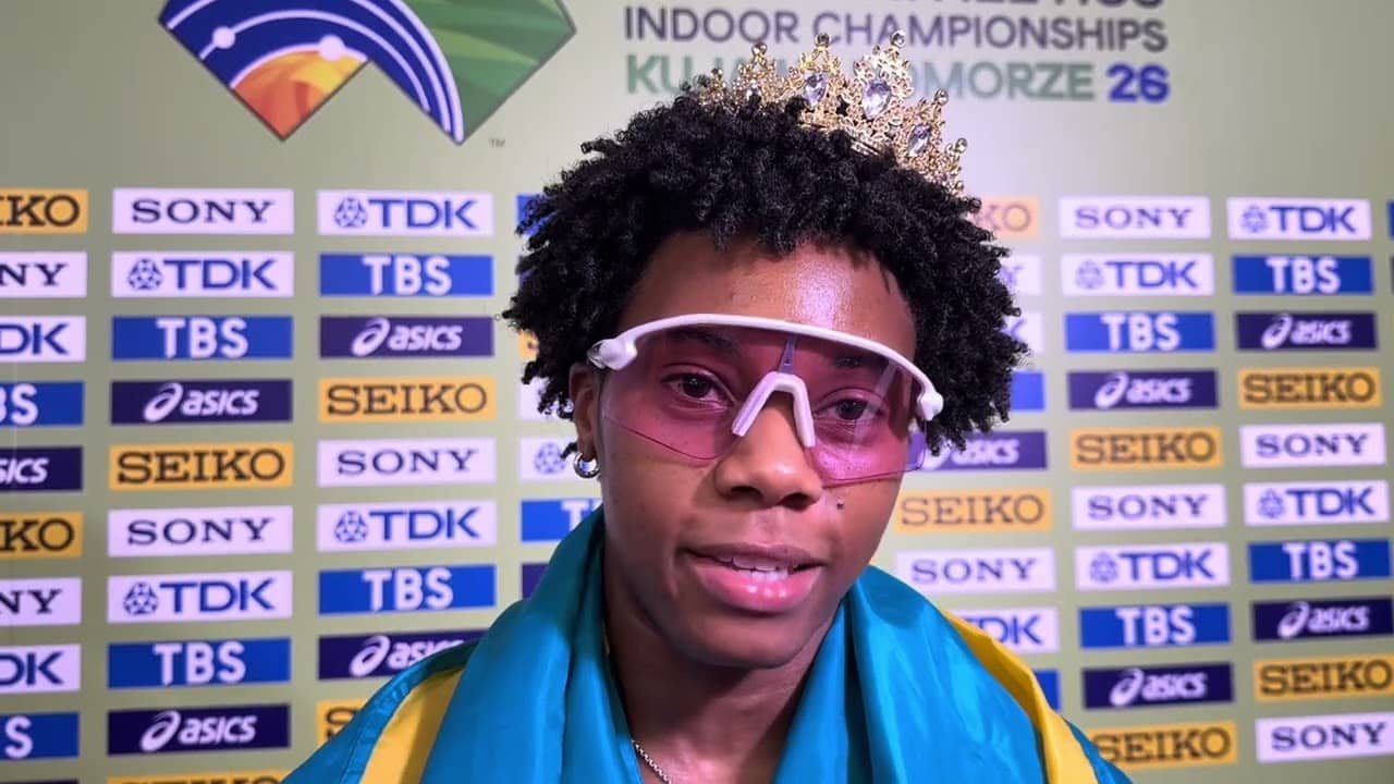 Devynne Charlton After Equalling World Record For 60mH Gold At 2026 World Indoor Championships