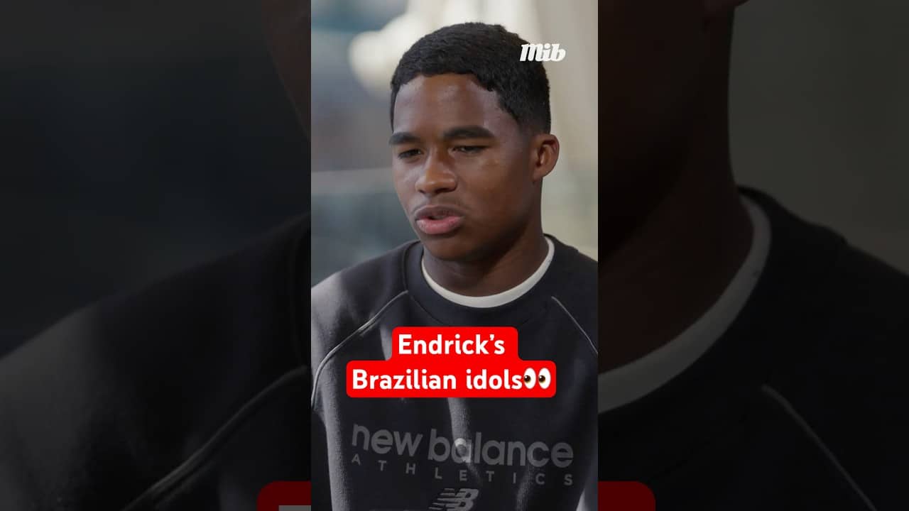 ENDRICK REVEALS HIS BRAZILIAN IDOLS 🇧🇷🏆