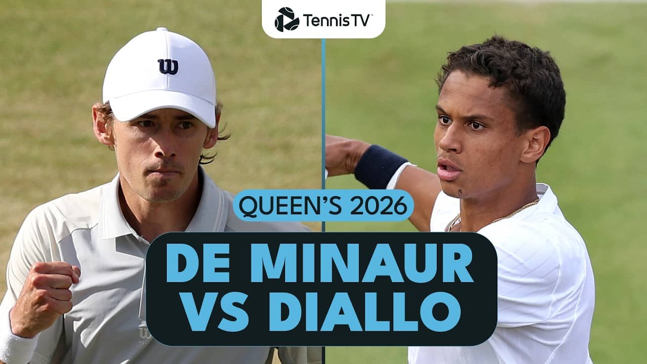 Alex de Minaur Takes On Gabriel Diallo 🍃 | Queen's 2026 Highlights
