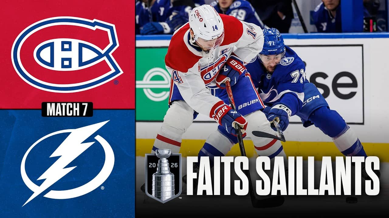Canadiens vs Lightning, match no 7 | 03/05/26 | Faits saillants
