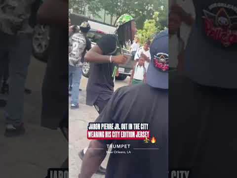 Jaron Pierre Jr. rocks city edition in his hometown New Orleans #pelicans #nba