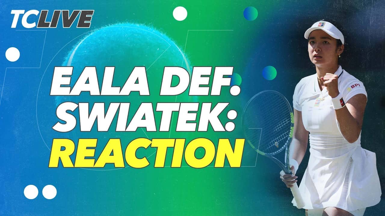 Alex Eala defeats Iga Swiatek in the third round 🤯 | TC Live