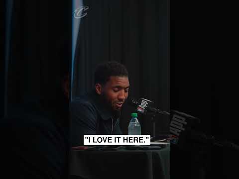 In the wise words of Donovan Mitchell, "Cleveland = Home ❤️🤞🏾🕷️". #LetEmKnow #Cavs #DonovanMitchell