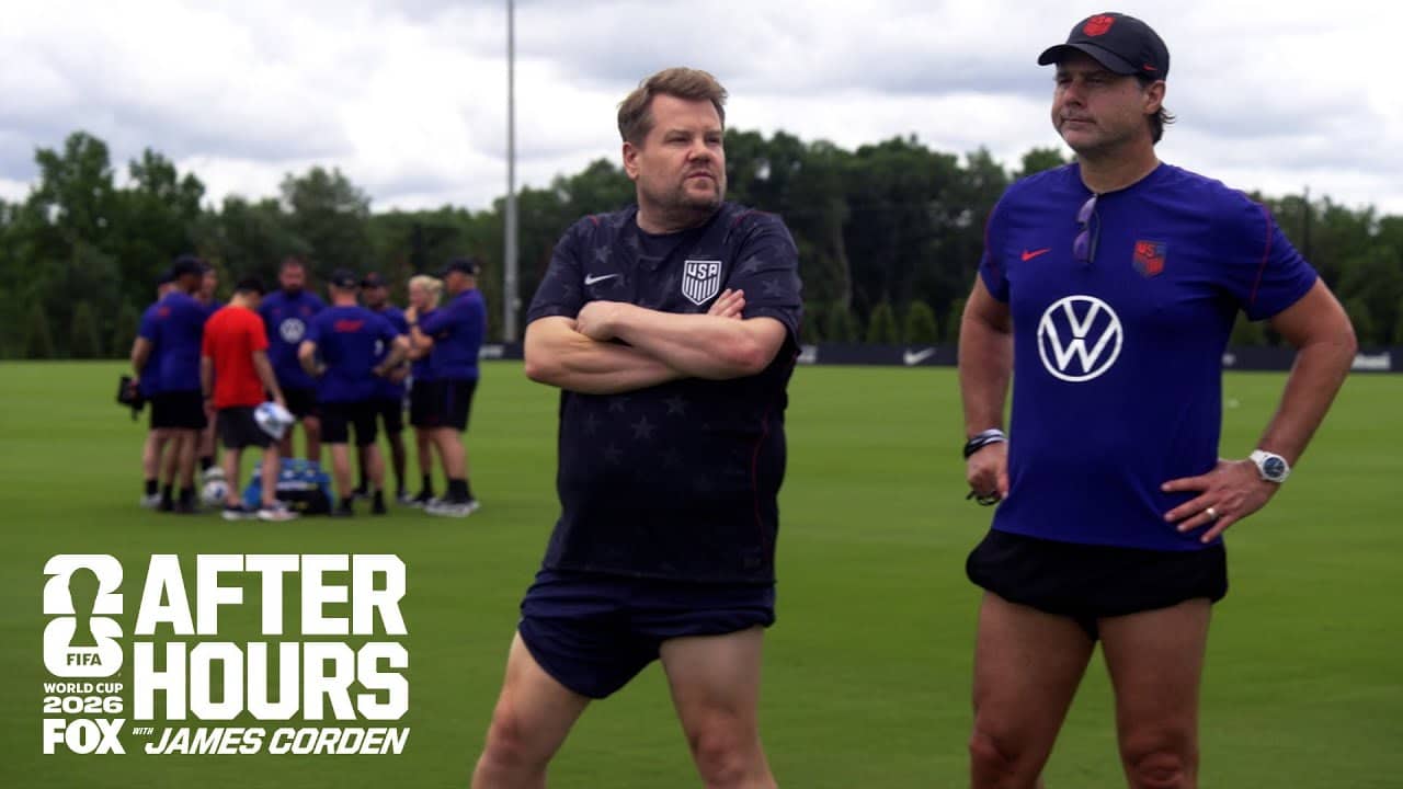James Corden Helps USA Train for the 2026 FIFA World Cup™ 🇺🇸