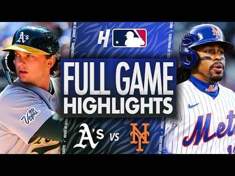 Athletics vs New York Mets - FULL GAME HIGHLIGHTS 🔥 April 12, 2026 MLB Season