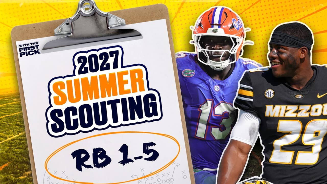 Top 5 Running Backs In The 2027 NFL Draft Class RIGHT NOW