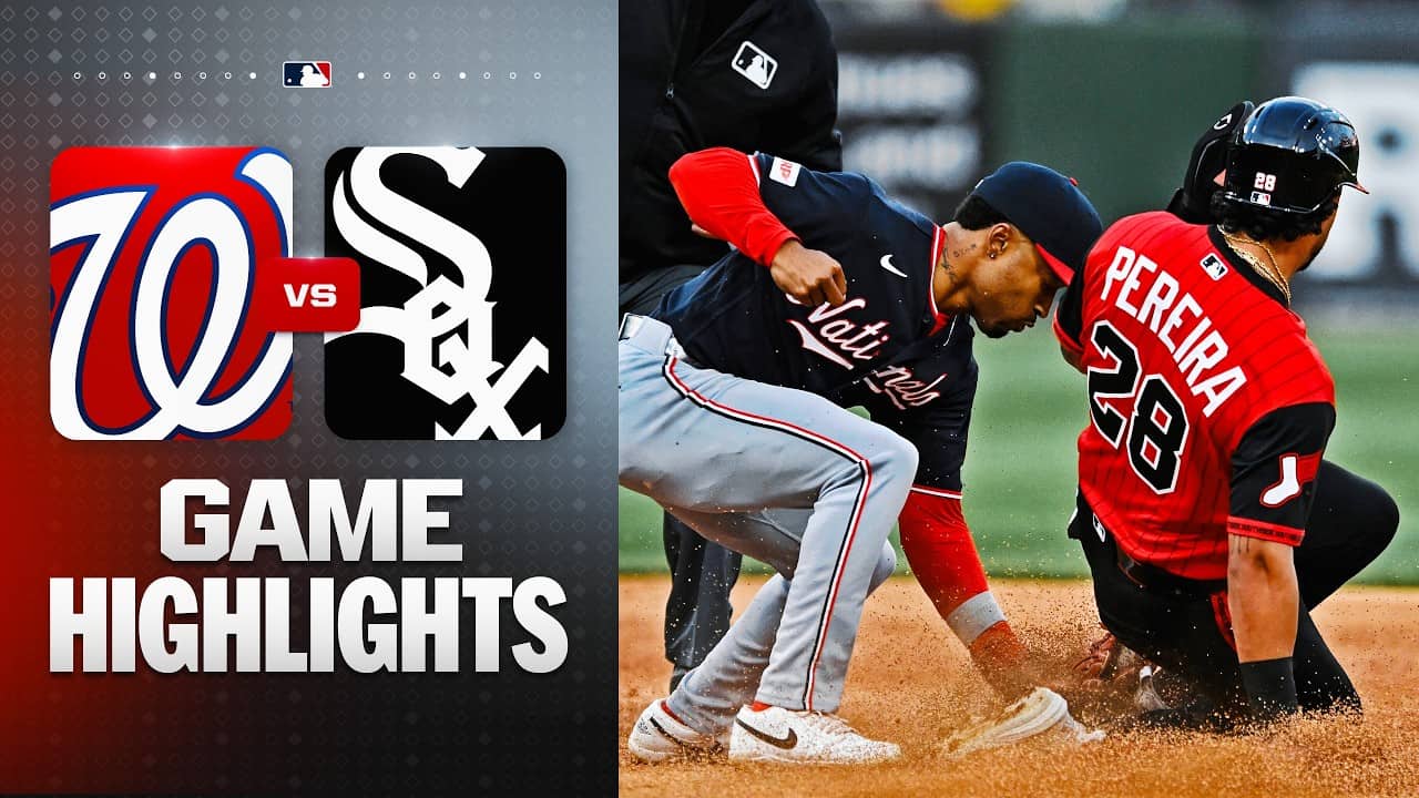 Nationals vs. White Sox Game Highlights (4/24/26) | MLB Highlights