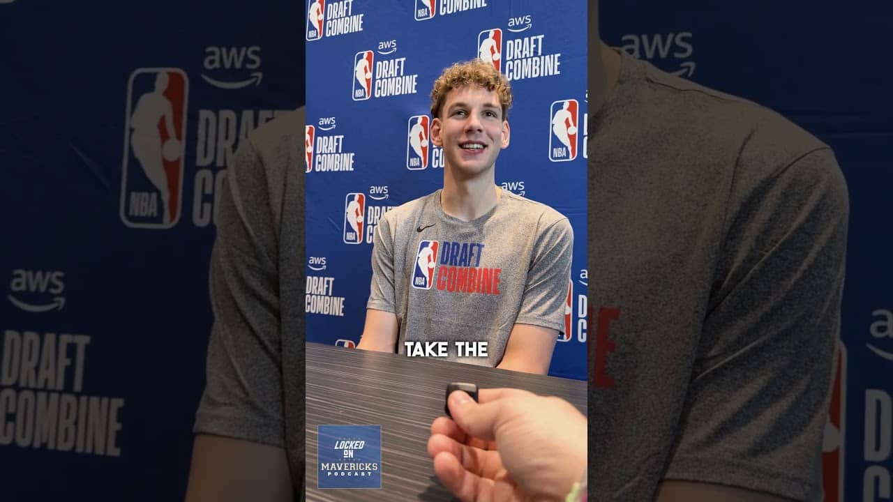 Hannes Steinbach on Meeting Dallas Mavericks Legend Dirk Nowitzki in his hometown, Würzburg Germany