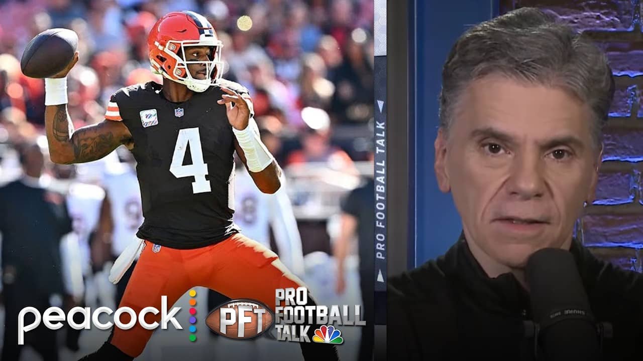 Does Deshaun Watson or Shedeur Sanders have the edge in QB battle? | Pro Football Talk | NFL on NBC