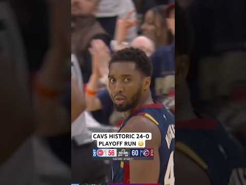 The Cavaliers historic 24-0 playoff run