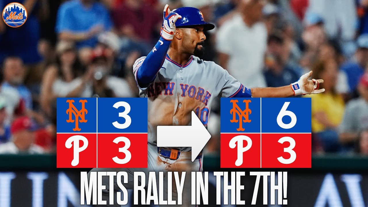 Mets Break Through with Huge 3-Run 7th Inning | FULL INNING