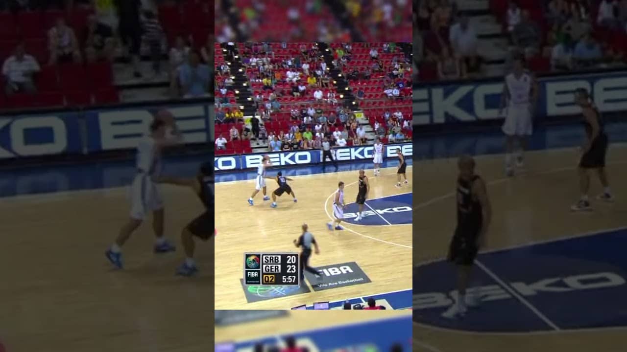 Serbia’s beautiful ball movement in the 2010s 🇷🇸😮‍💨 #FIBAWC