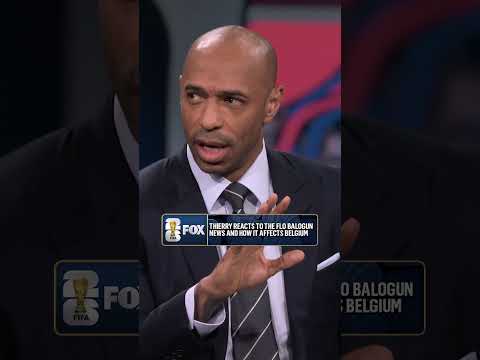 Thierry Henry speaks on the Flo Balogun news and how it affects Belgium