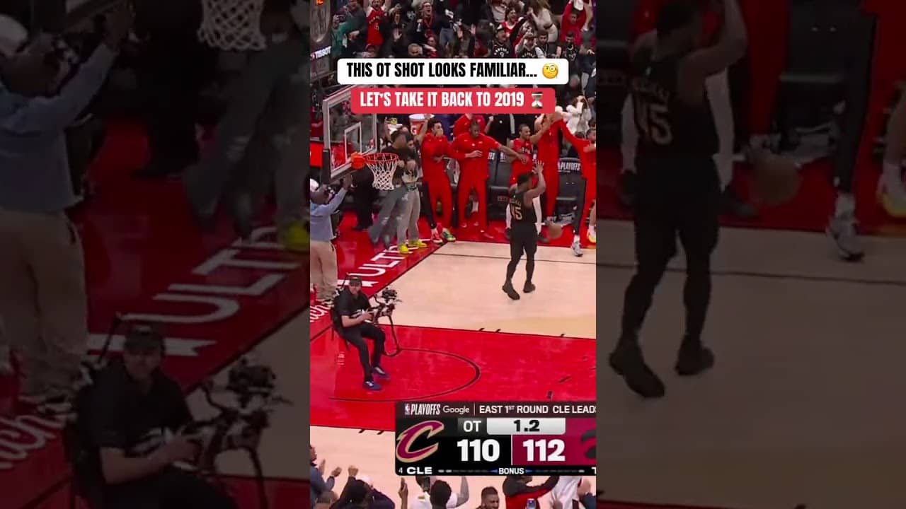 RJ Barrett W in OT 🤝 Kawhi W in Game 7 🔥