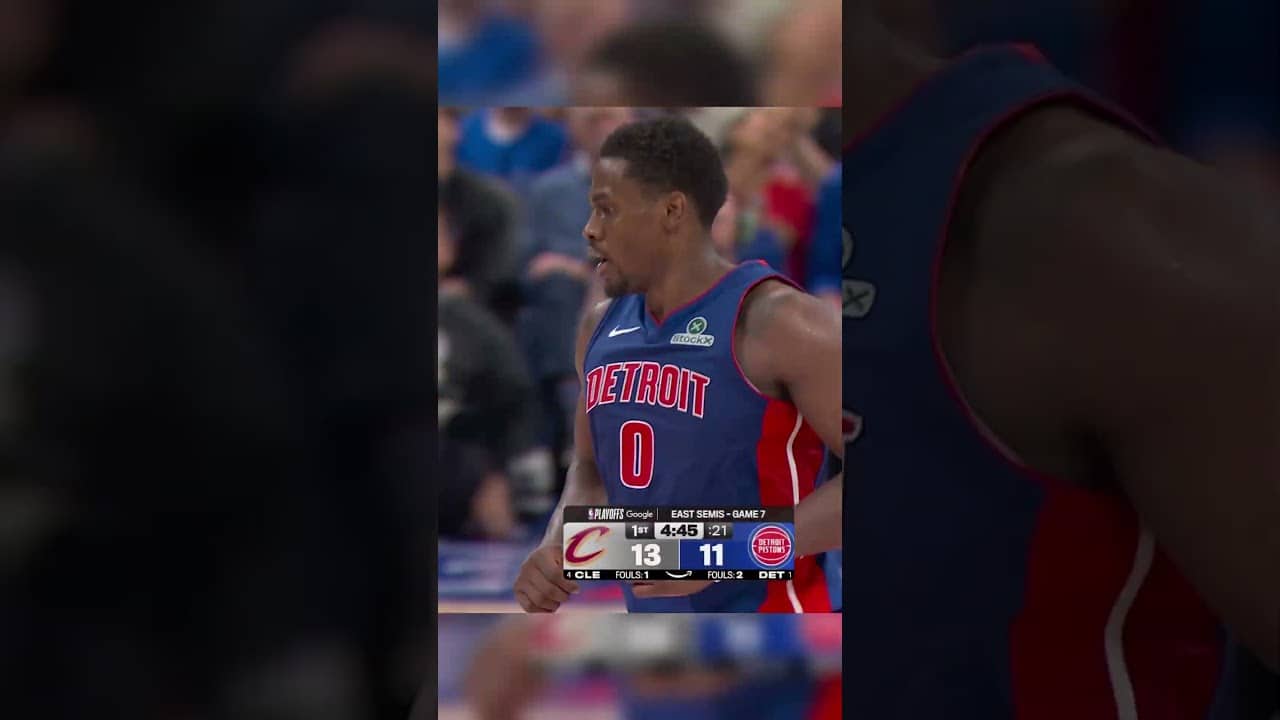 Game 7: 1st Quarter Top Plays | Pistons vs. Cavs #nba #pistons #nbaplayoffs