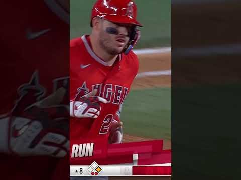 Mike Trout destroyed this ball in his return from the IL! 🔥