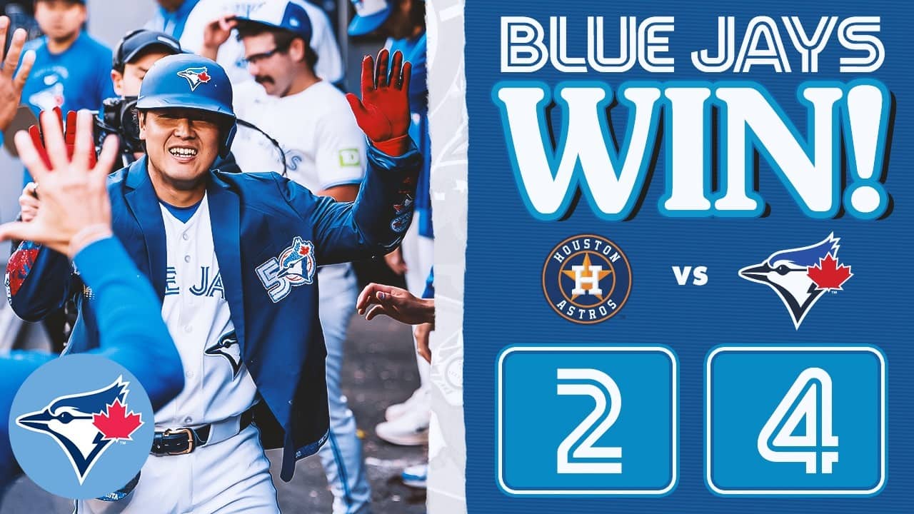 Kazuma Okamoto, Dylan Cease power Blue Jays to series-opening win against Astros!