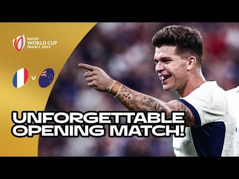 The GREATEST Opening Match Ever?! 🤩 | France v New Zealand | Rugby World Cup 2023