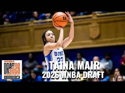 Duke Guard Taina Mair | 2026 WNBA Draft