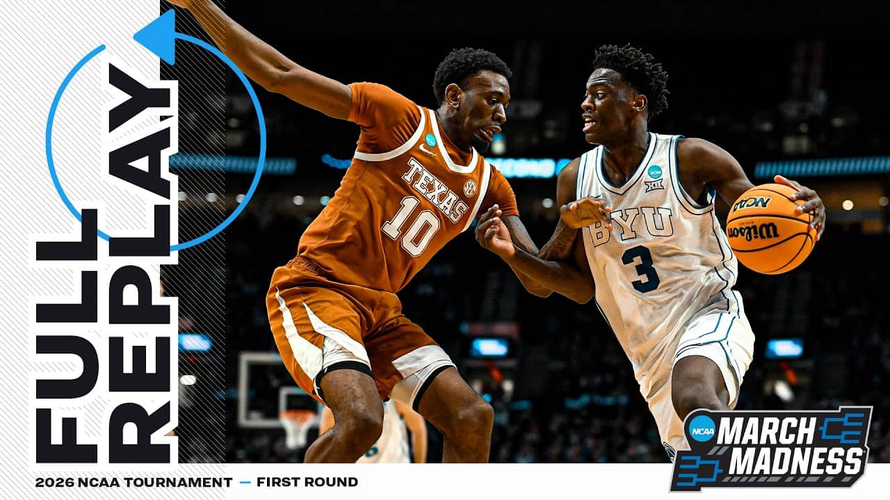 Texas vs. BYU: 2026 NCAA men's first round | FULL REPLAY