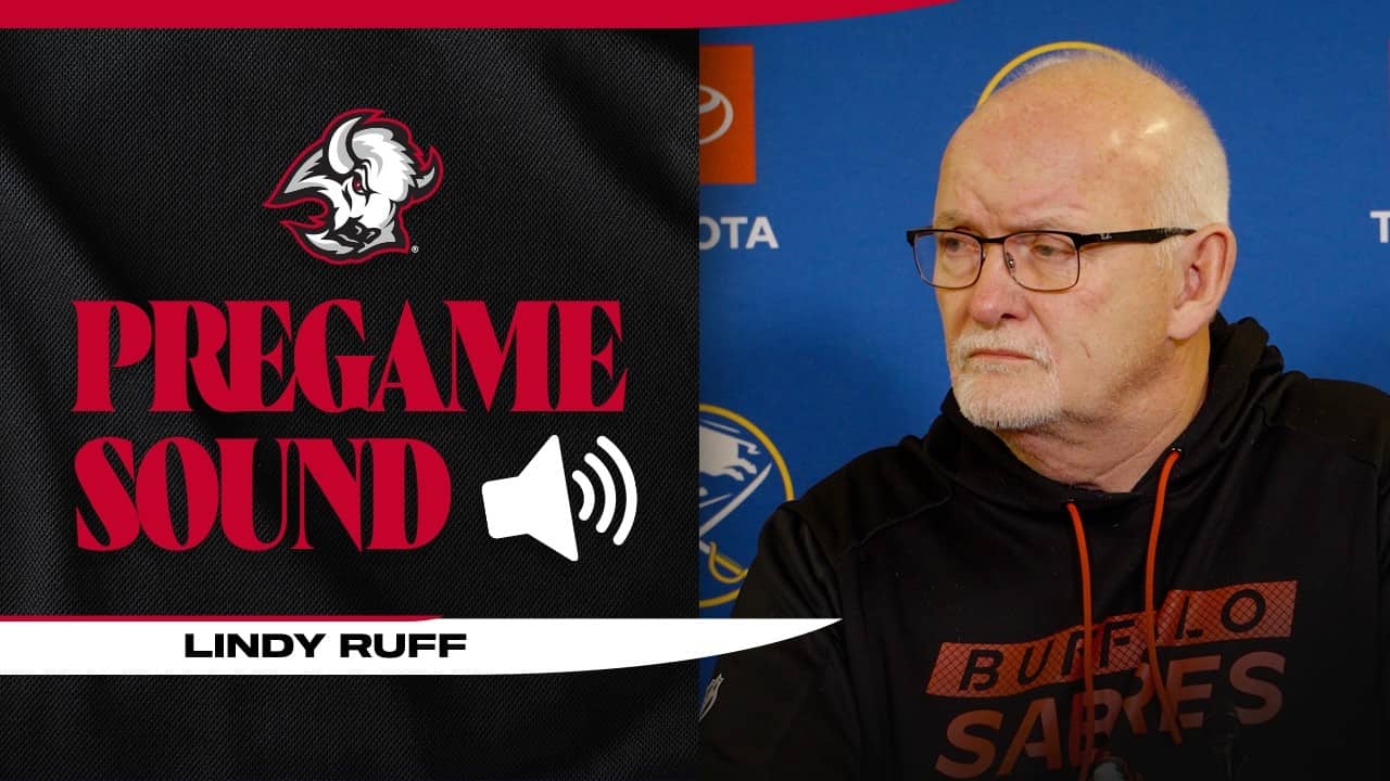 "Lyon Will Miss A Week" | Lindy Ruff On Alex Lyon Injury Update | Buffalo Sabres