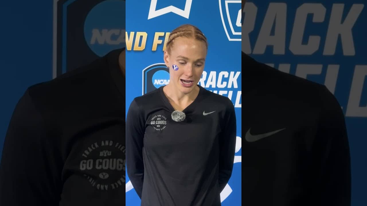 JANE HENDEGREN AFTER 3RD PLACE FINISH IN 10K FINAL AT NCAA CHAMPIONSHIPS