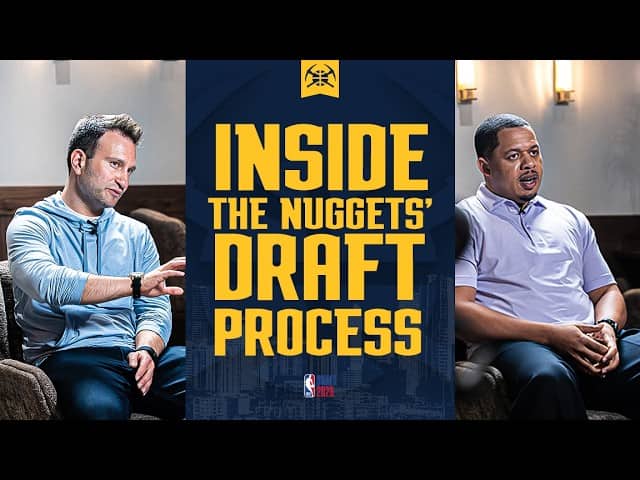 Behind the Scenes of an NBA Draft | Denver Nuggets