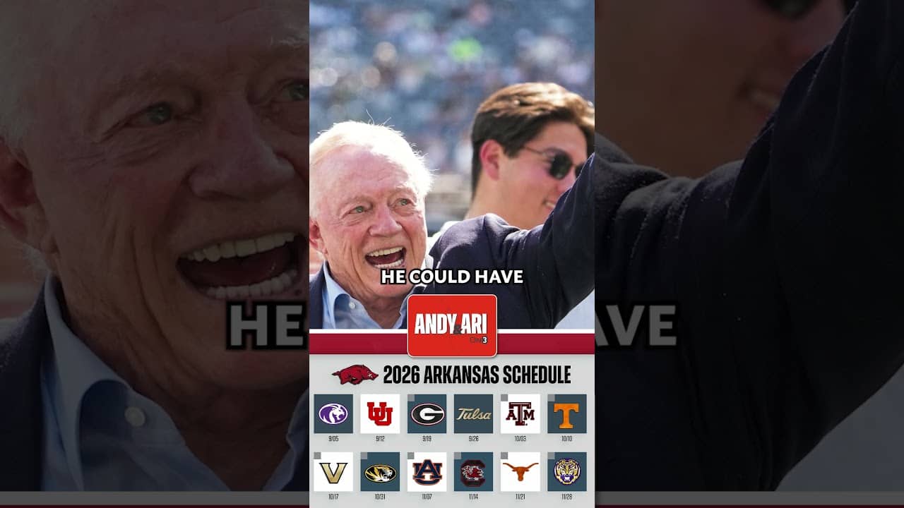 Why the Arkansas Razorbacks mean EVERYTHING to Dallas Cowboys owner Jerry Jones #dallascowboys #cfb