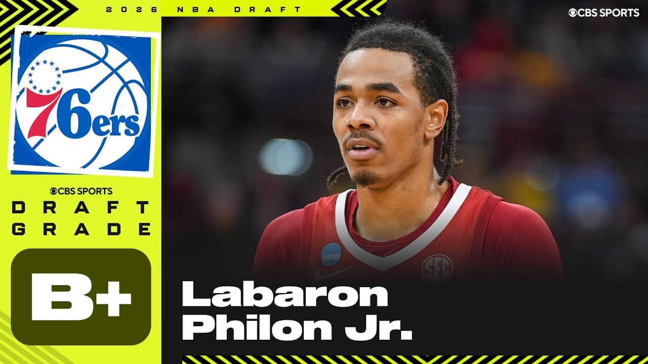 Labaron Philon Jr. selected No. 22 overall by 76ers | 2026 NBA Draft Grades & Instant Reaction