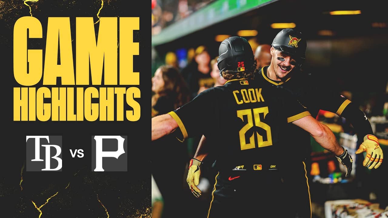 Chandler Deals, Cruz Goes Deep in Bucs Win | Rays at Pirates Highlights (4/17/26)