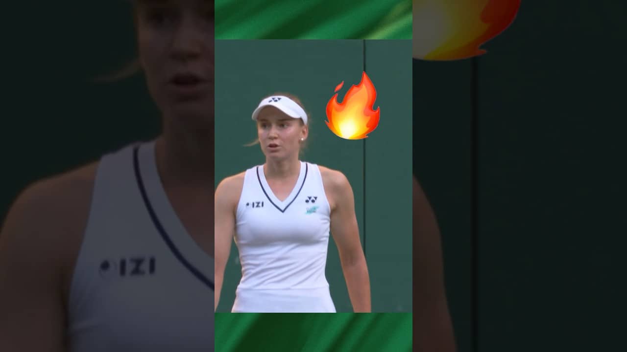 Elena Rybakina is a joy to watch ✨