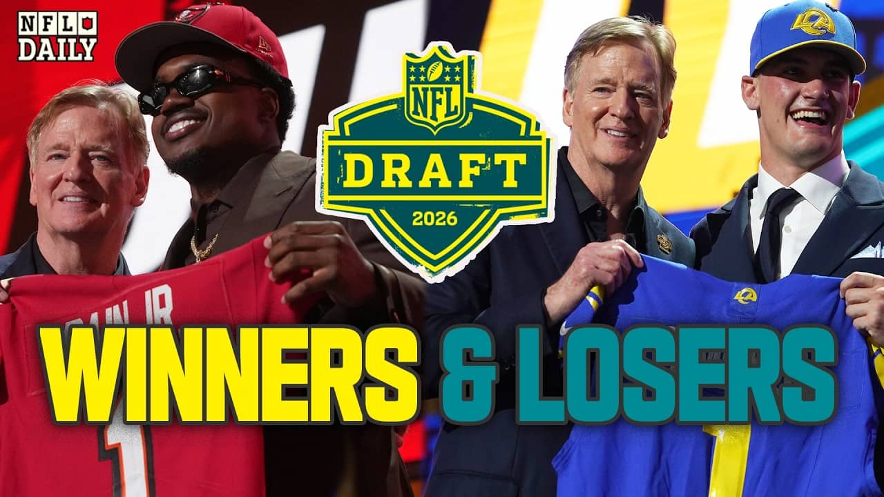 2026 NFL Draft Winners and Losers | NFL Daily