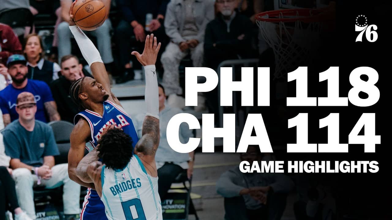 Game Highlights: Sixers Clash with Hornets in Charlotte
