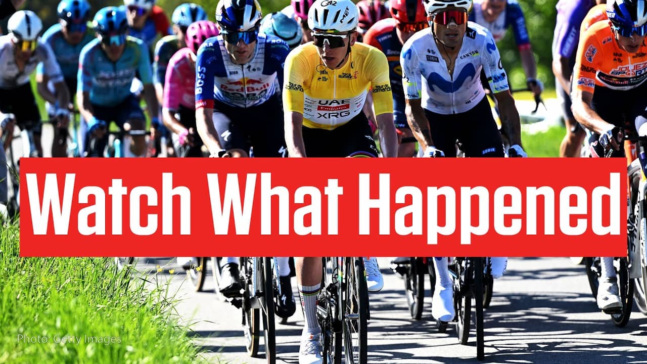 They Tried To Stop Tadej Pogacar... Tour de Romandie 2026 Stage 2