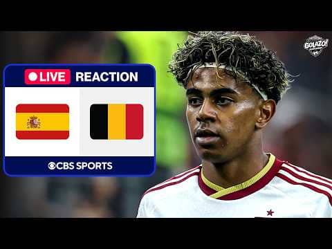 Golazo Matchday LIVE: Spain vs. Belgium INSTANT REACTION