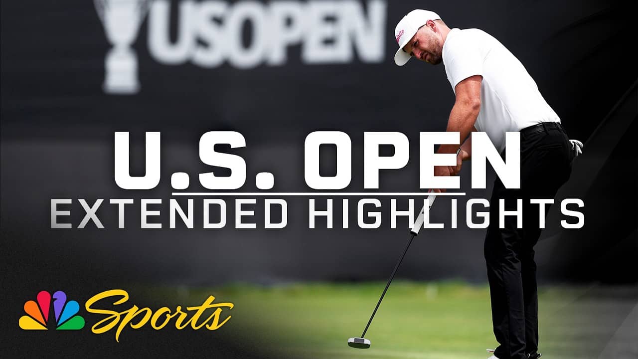 U.S. Open 2026: Round 2 Morning Extended Highlights | Golf on NBC Sports