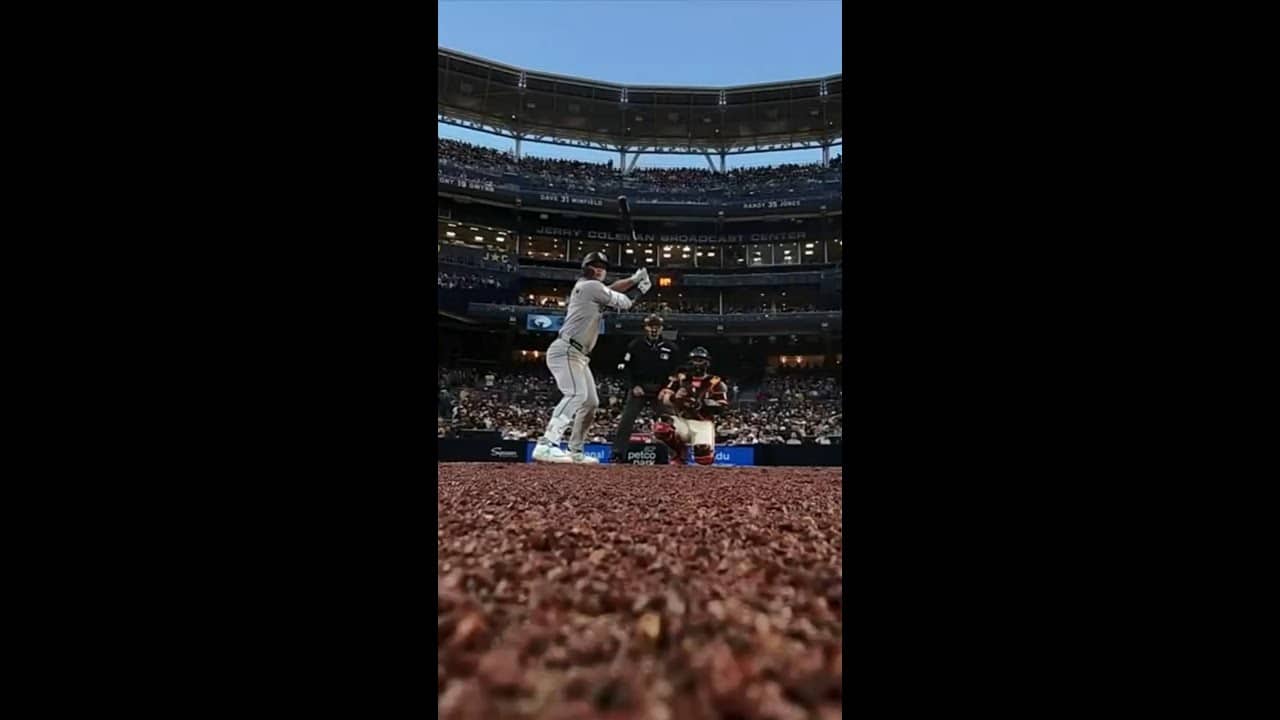 this angle of Mune's home run is everything #MLB #homerun #highlights