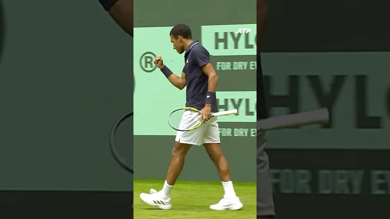 Sublime Auger-Aliassime backhand ❤️‍🔥