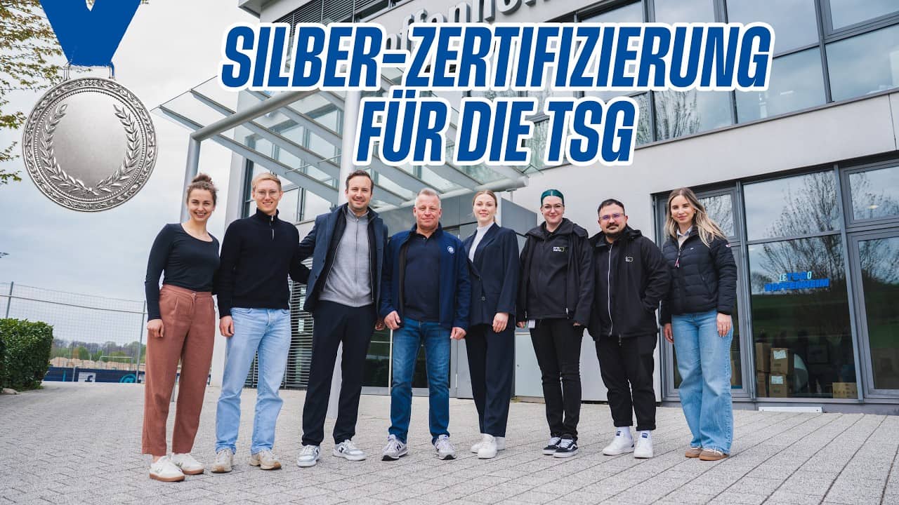 Silber-Zertifizierung für die TSG!