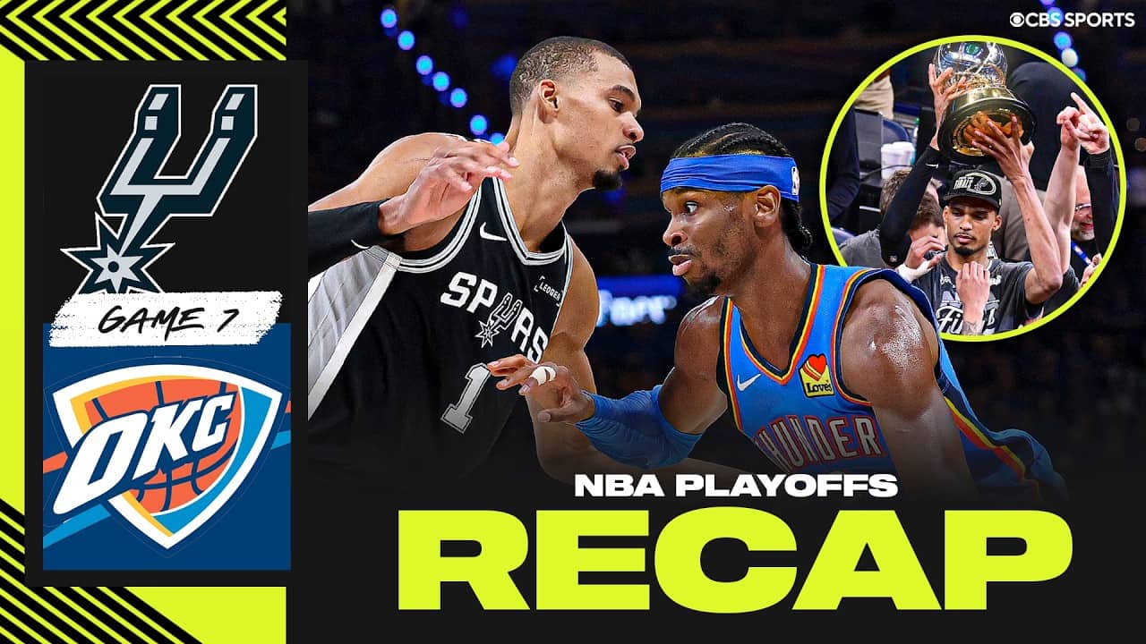 Spurs take down Thunder in Game 7 thriller, advance to 1st NBA Finals since 2014 | 2026 NBA Playoffs