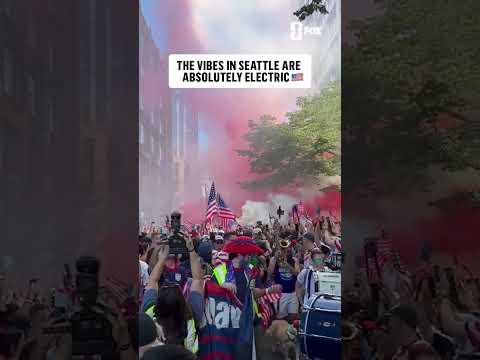 Seattle is ROCKING ahead of kickoff