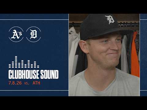 Tigers Pitcher Troy Melton on Career-High Strikeouts, Catching Change Early in Start vs. Athletics