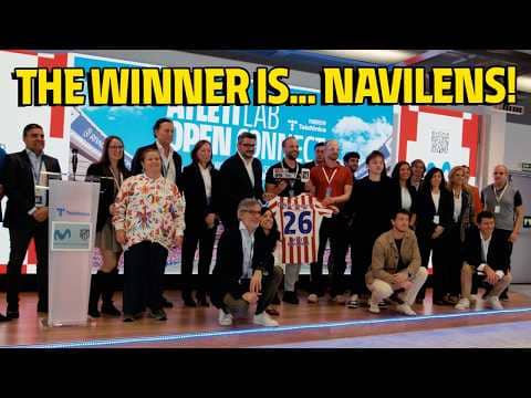 Navilens wins the Atleti Lab and Telefónica global open innovation competition