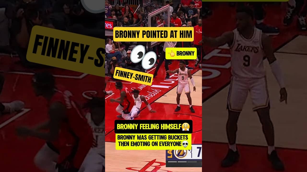 Bronny James was FEELING HIMSELF😤
