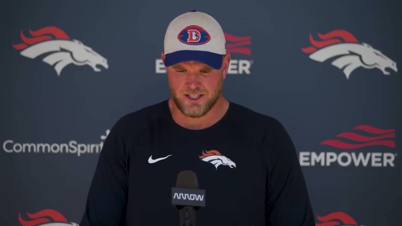Broncos OT Mike McGlinchey's Simple Philosophy: 'If You're Not Improving, You're Getting Worse'