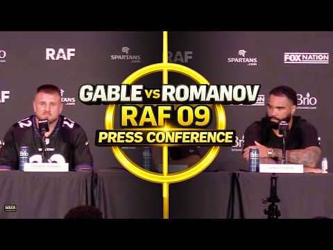 Gable Steveson vs Alexandr Romanov RAF 09 Press Conference | MMA Fighting