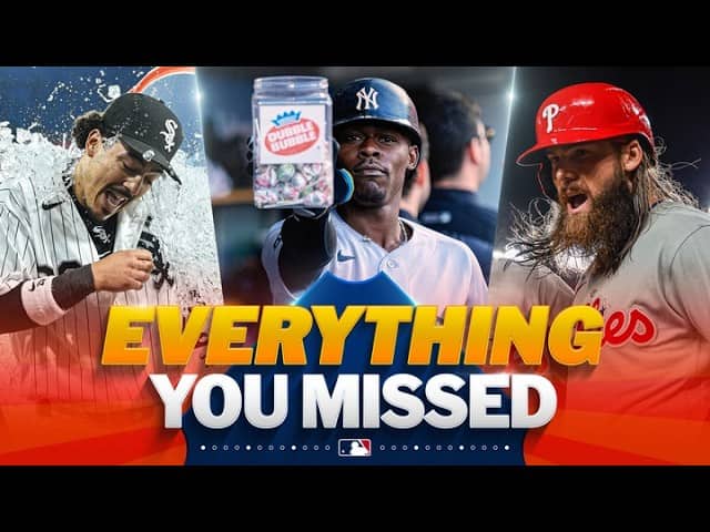 Jazz Chisholm Jr. gets the last licks with a go-ahead homer for the Yankees and MUCH MORE!