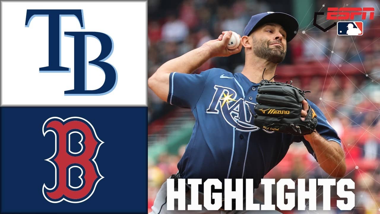 Tampa Bay Rays vs. Boston Red Sox | Full Game Highlights | ESPN MLB