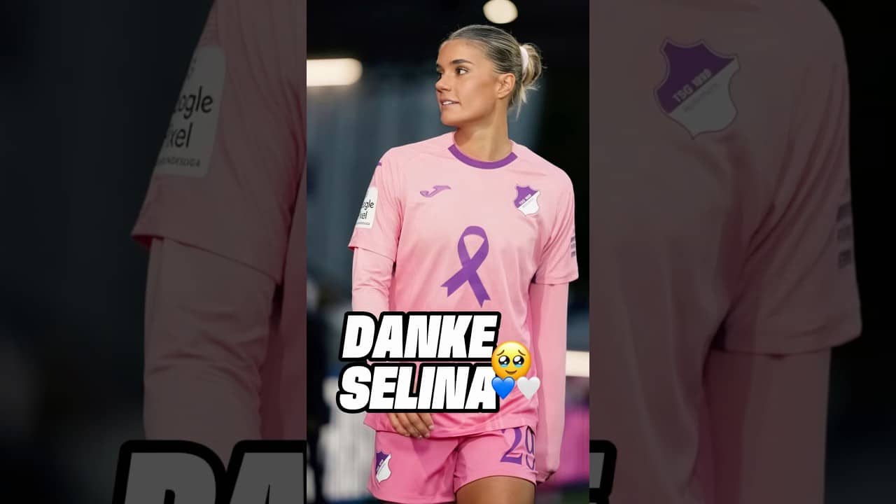 DANKE Selina 🥹💙🤍 #Hoffenheim #SelinaCerci